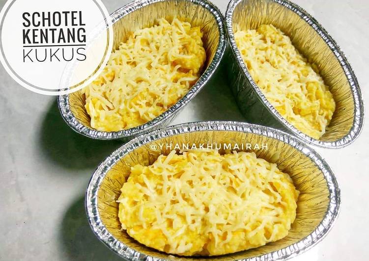 Schotel Kentang Kukus