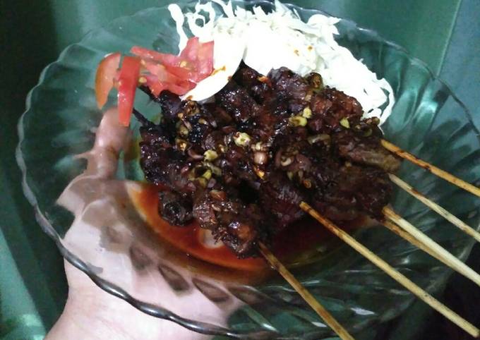 Ternyata begini lho! Resep memasak (11). Sate Sapi 🍡🍡 yang sedap