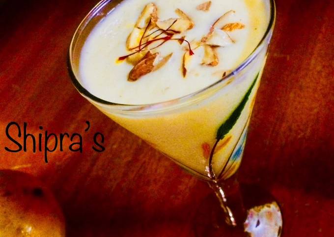 Steps to Prepare Eric Ripert Batido el mango