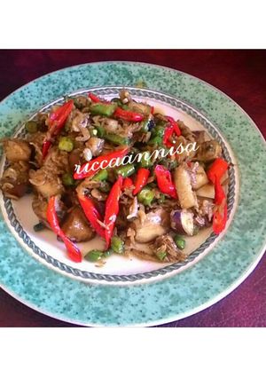 Foto resep Tumis terong teri medan