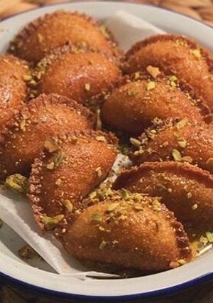 صورة لوصفة سميدية الجبن 🥟