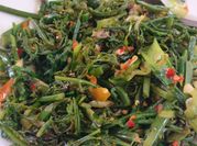 Gambar daun pakis oseng