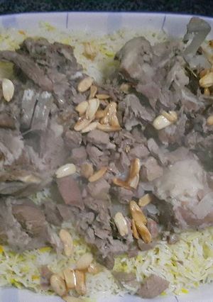 صورة لوصفة احلى طبق رقبه على رز