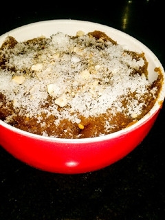 आटे और बेसन का हलवा (Aate aur besan ka halwa recipe in Hindi) रेसिपी मुख्य फोटो