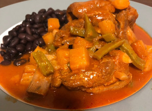 Una foto de Costillas de cerdo en adobo