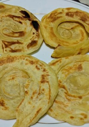 Foto resep Roti Maryam yummy😋😋