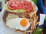 Chivito sin panceta ni jamón