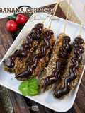 Choco banana corndog gluten free