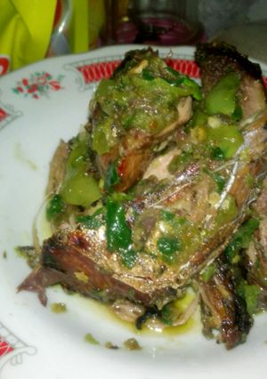 Foto resep Ikan Tongkol Asap Cabe Hijau