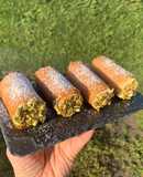 Phyllo Cannoli with Almond Cream