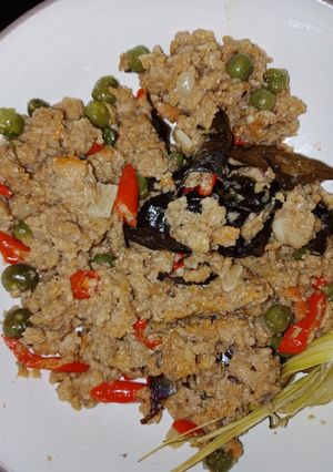 Foto resep Tumis oncom leunca