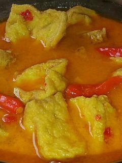 Foto resep Tahu tempe kuah santan
