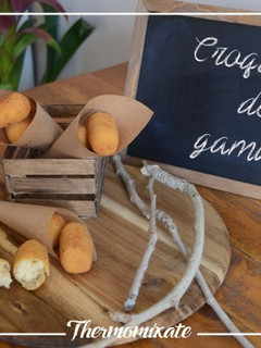 Una foto de Croquetas de gambas con Thermomix