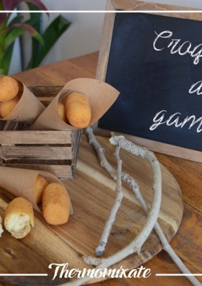 Una foto de Croquetas de gambas con Thermomix