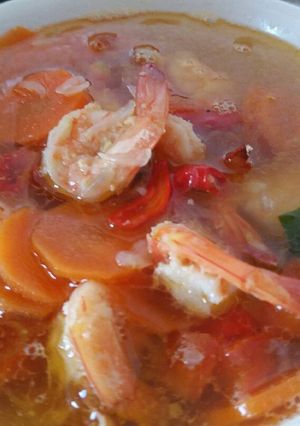 Foto resep Sop udang simpel