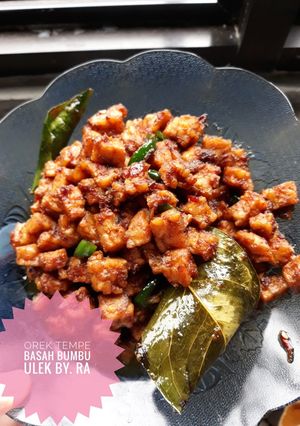 Foto resep Orek Tempe Basah Bumbu Ulek.. Enakkk bgtt 😋