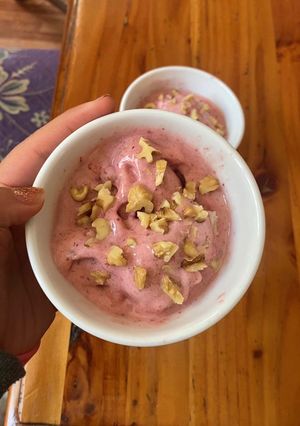 Una foto de Helado de Frutas y Proteína🍧