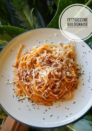 Foto resep Fettuccine Bolognaise