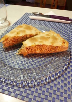 Una foto de Tarta de pollo. Grace