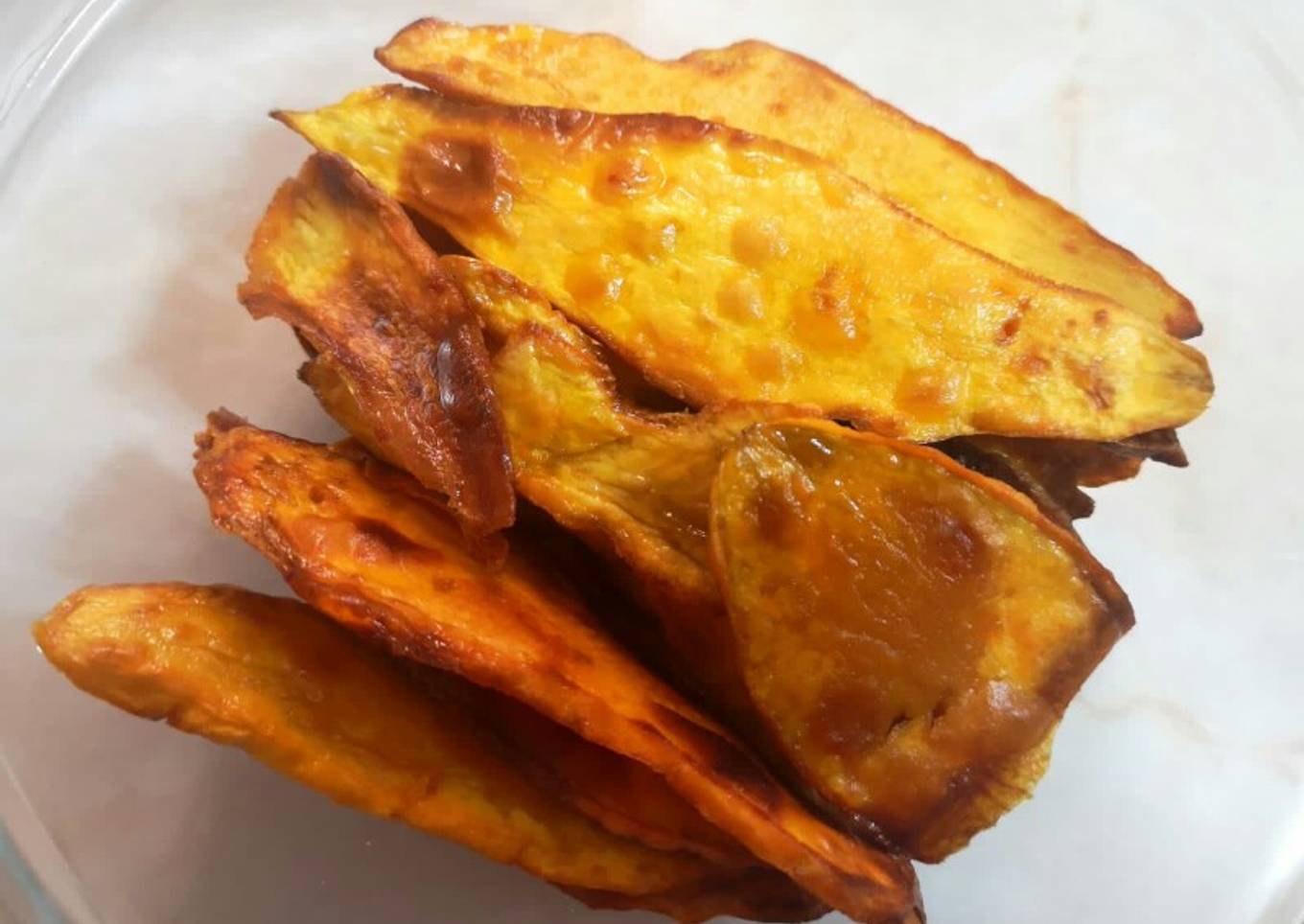Camotes fritos