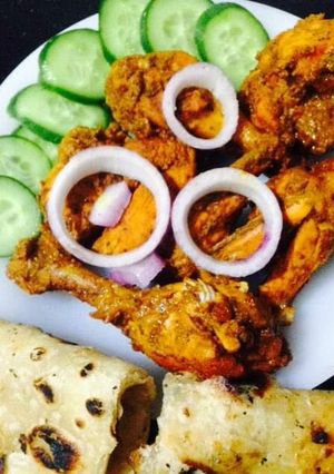 A picture of Chicken tandoori.