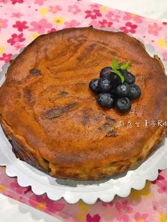 藍莓重乳酪蛋糕 的食譜成品照片