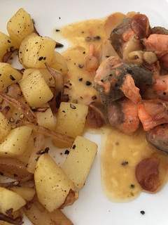 Foto resep Garlic butter salmon