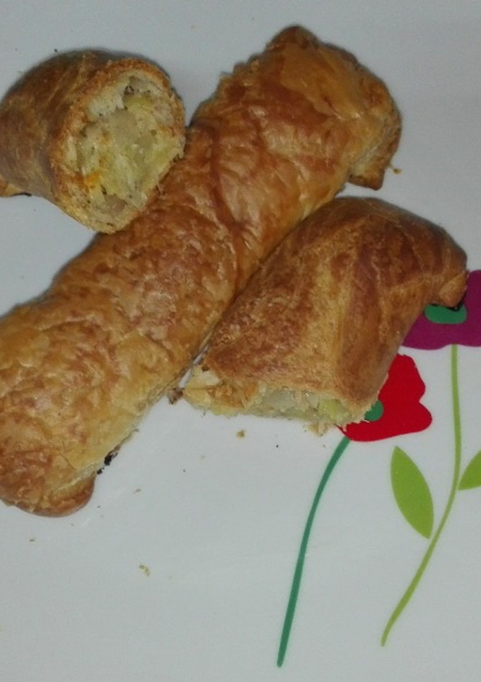 Una foto de Rollitos de hojaldre. Thermomix