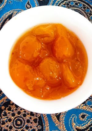 عکسی از دستور مربا زردآلو