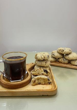 عکسی از دستور کوکی شکلات گردو