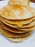 Panqueques americanos con plátano
