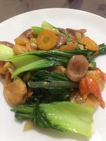 Langkah Gampang Membuat Resep Tumis pokcoy saus tiram yang Enak Banget