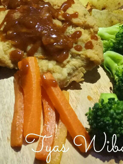 Foto resep Crispy Chicken Steak Saus Barbeque