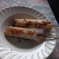 A picture of Corn dogs.