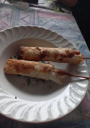 A picture of Corn dogs.
