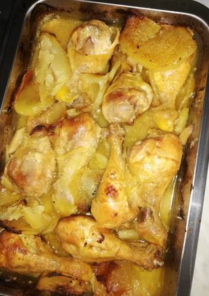 Mézes-mustáros csirkecomb 🍗 recept fotója