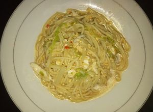 Foto resep Spaghetti La Fonte Bumbu Mie TekTek