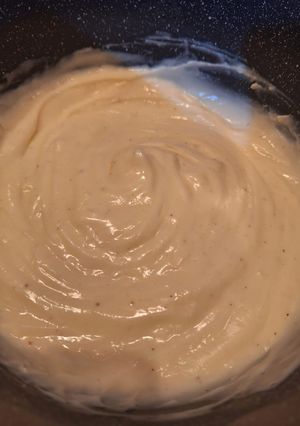 Una foto de Salsa blanca para relleno
