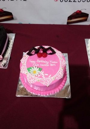 Foto resep Kue ultah pinkiii