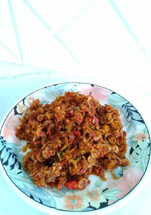 Foto resep Sambal terasi udang rebon (sabee)
