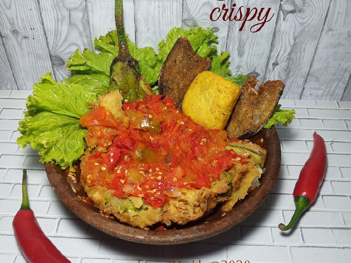 Cara Gampang Membuat Terong geprek crispy yang Enak Banget