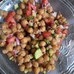 A picture of Chana Chaat.