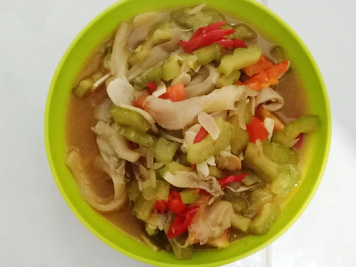 Langkah Gampang Membuat Resep Tumis Pare Jamur yang Lezat Sekali Anti Ribet, Lezat