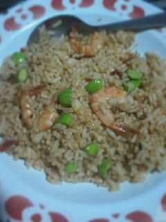Foto resep Nasgor kobe udang pete pedas