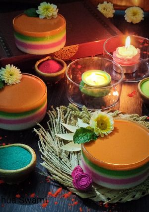 ঠাণ্ডাই লেয়ারড পান্নাকোটা(Thandai layered Panna recipe Cotta in Bengali) রেসিপির প্রধান ছবি