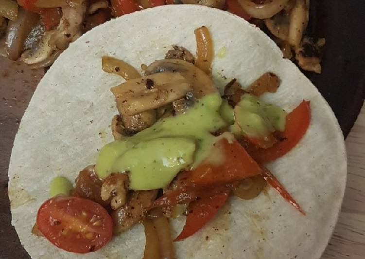 Fajitas de pollo