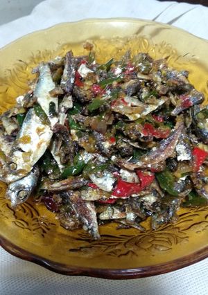 Foto resep Sambal ikan asin rebus