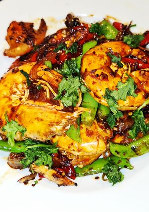 Foto resep Tumis udang saos kecap