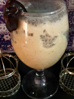 A picture of Date banana vanilla shake.
