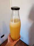 Jugo natural de durazno heladito, con agua purificada